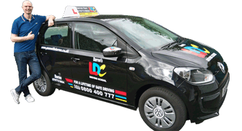Darren Kerr's driving school car
